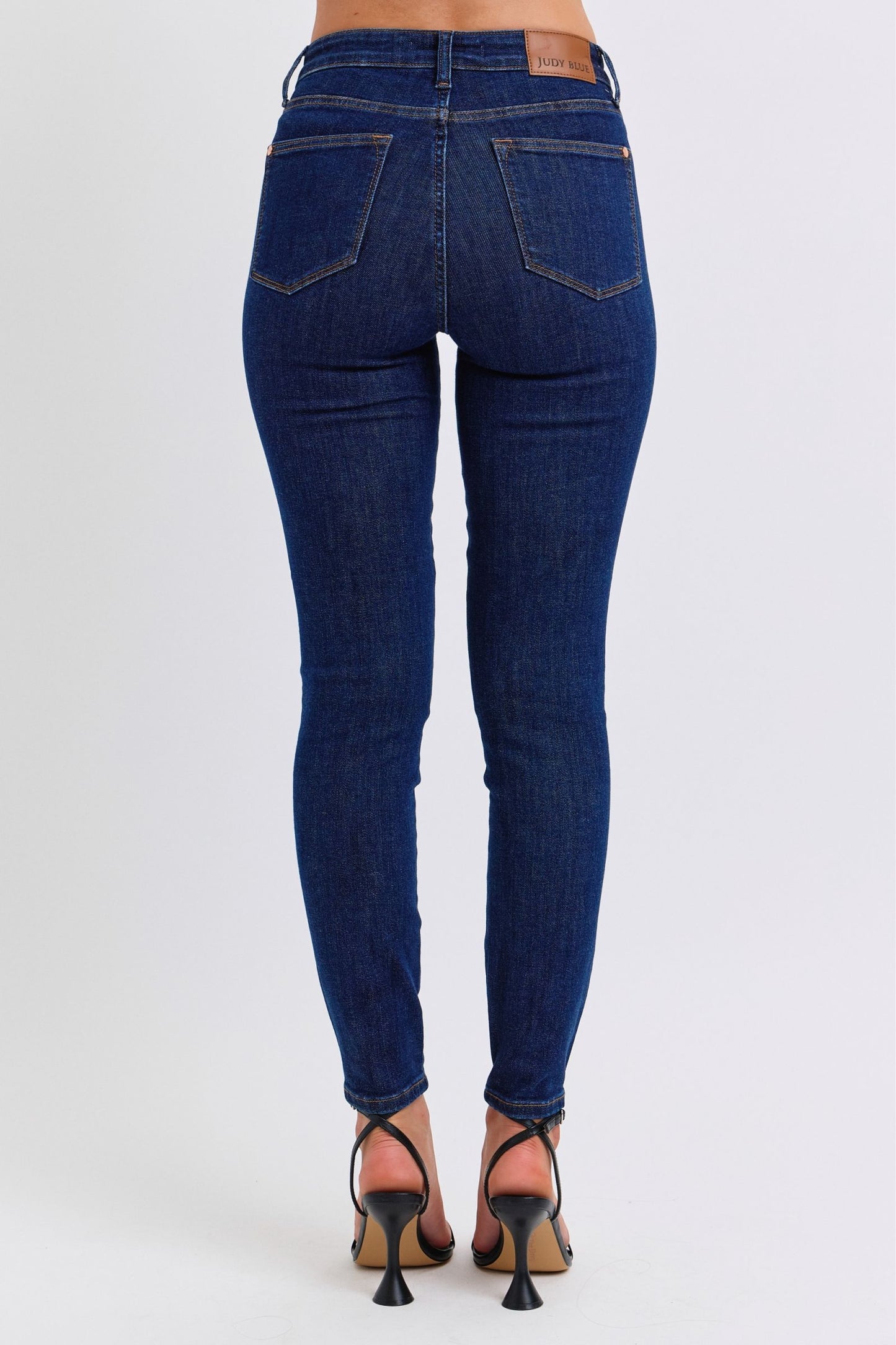 Judy Blue Mid Rise Tummy Control Skinny Jeans