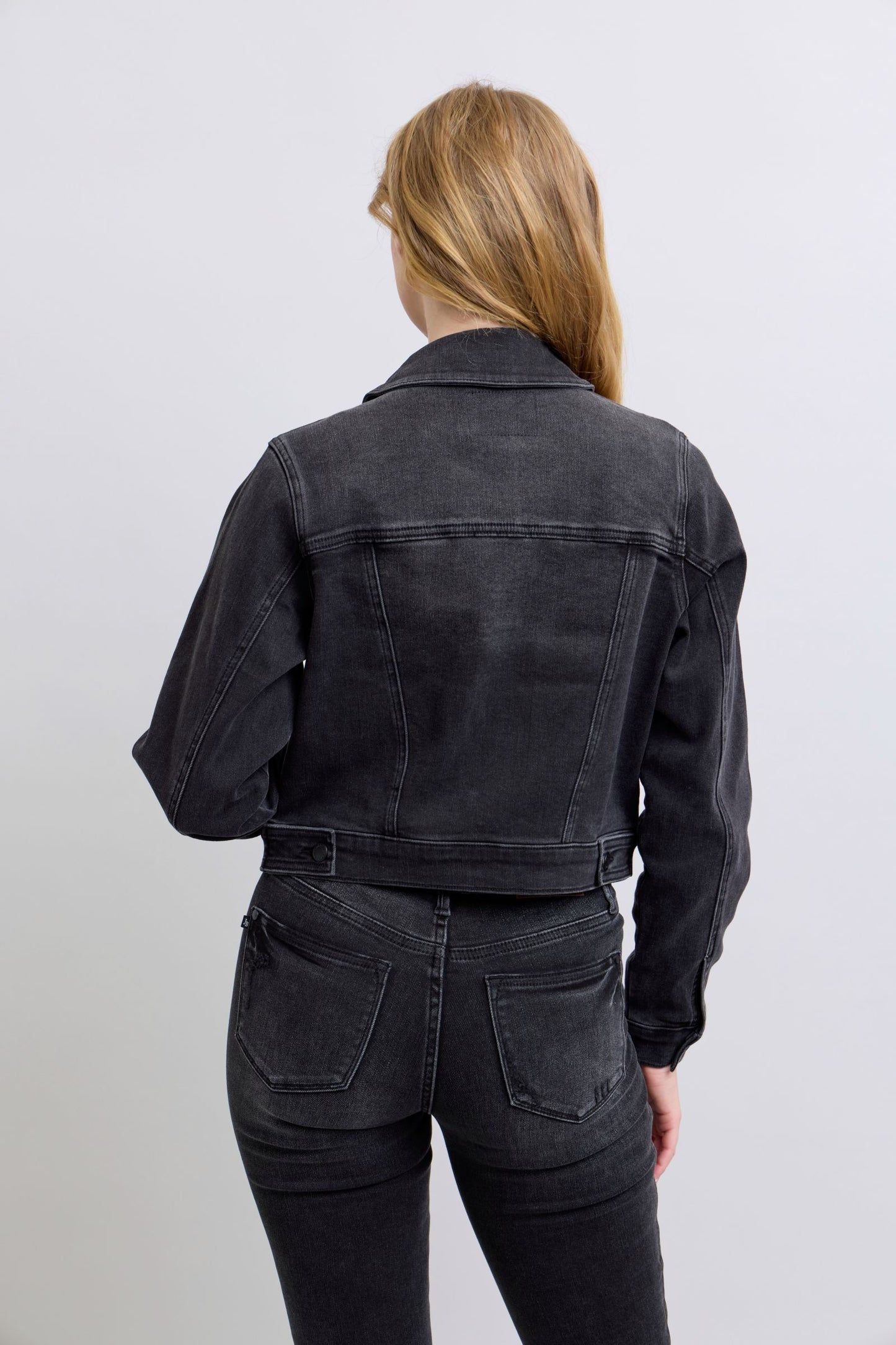 Judy Blue Black Denim Jacket