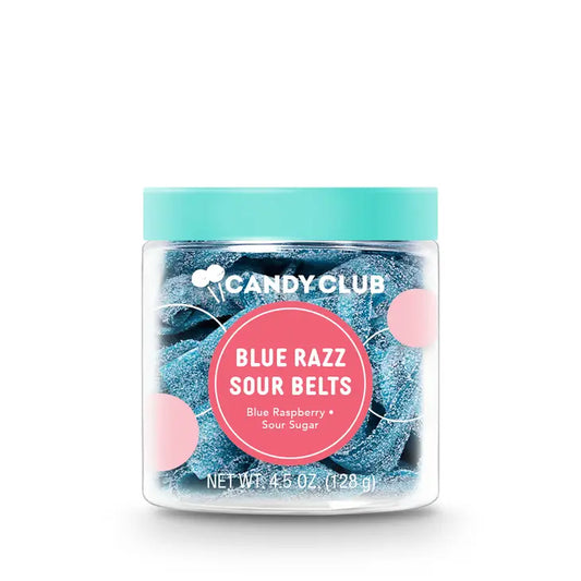 Candy Club Blue Raz Sour Belts