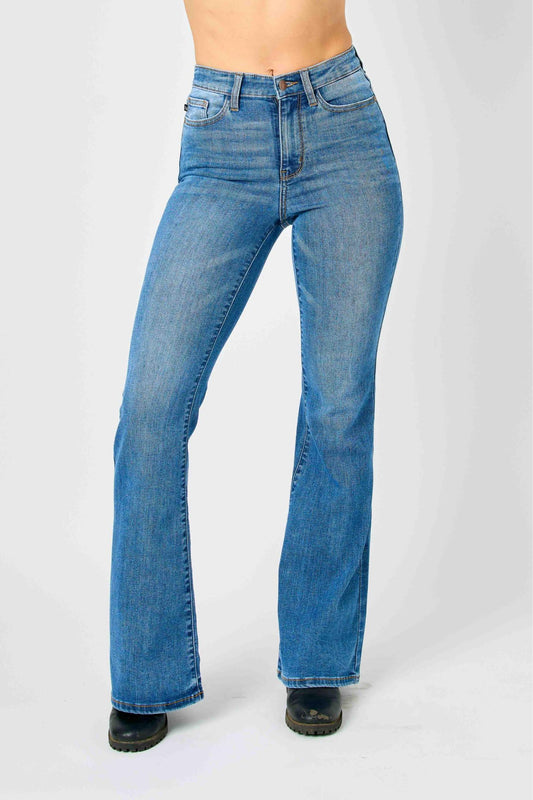 Judy Blue High Waist Classic Flare Denim Jeans