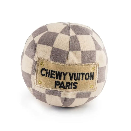 Chewy Viuton Ball Dog Toy