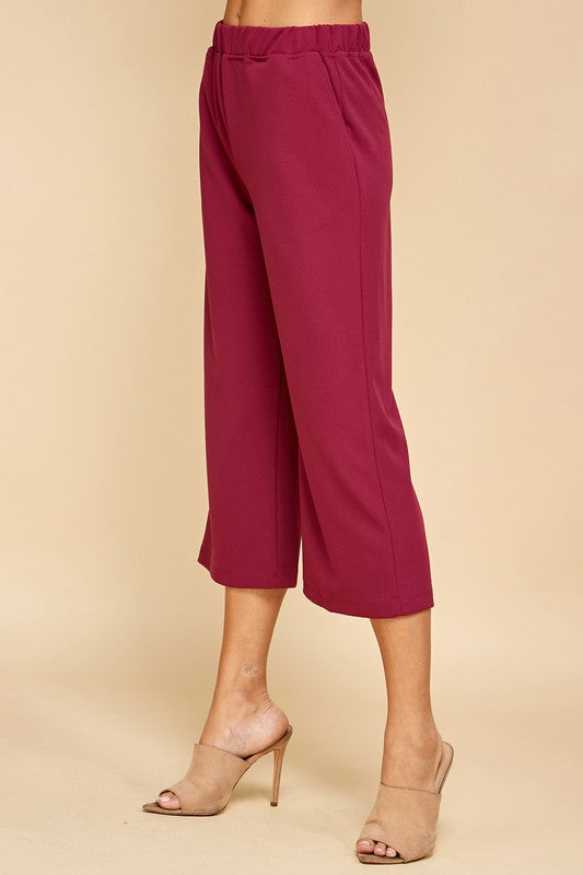The Burgundy Perfect Pant