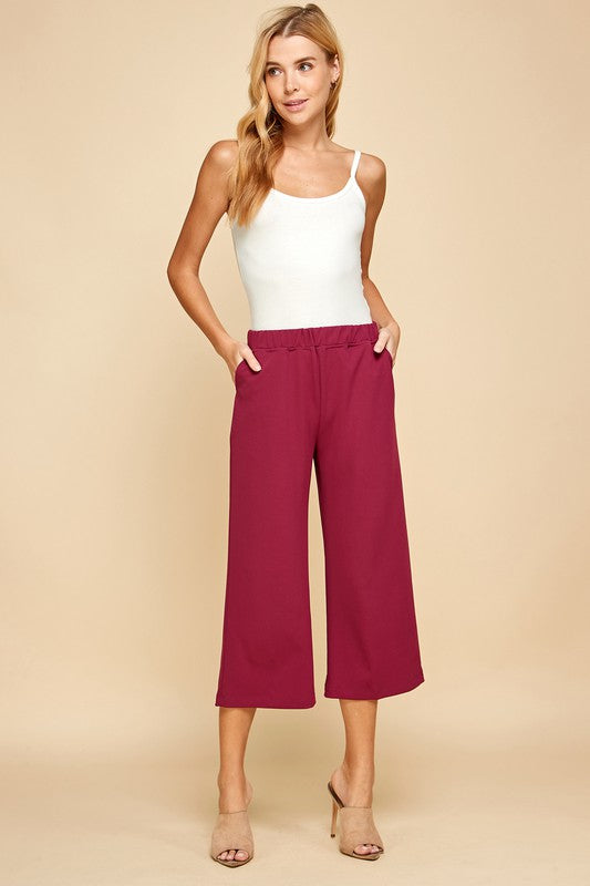 The Burgundy Perfect Pant