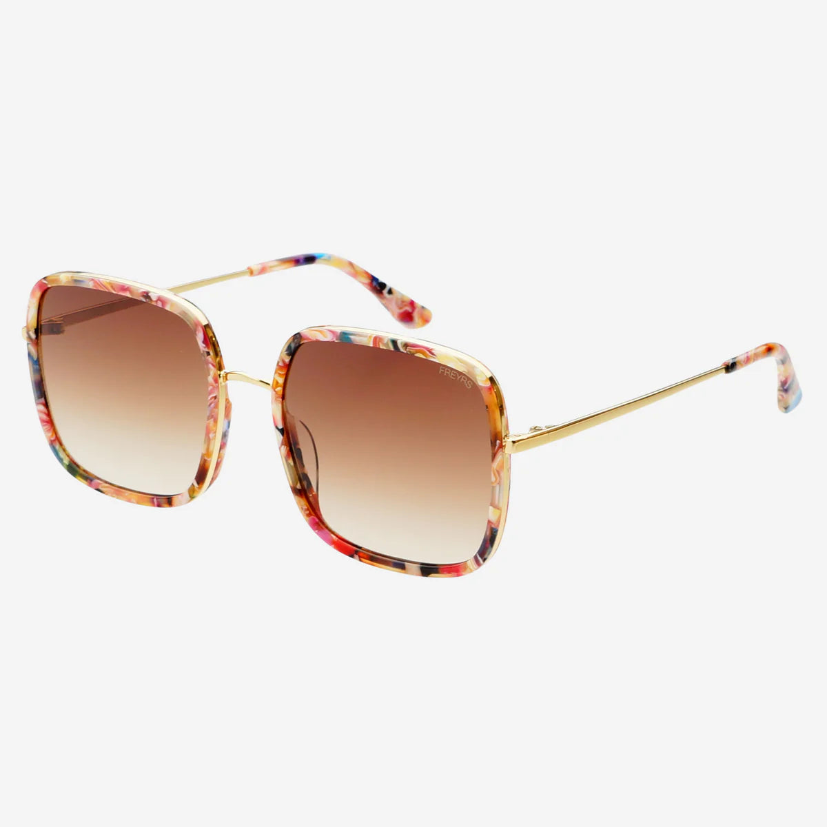 Freyrs Cosmo Acetate Womens Square Sunglasses