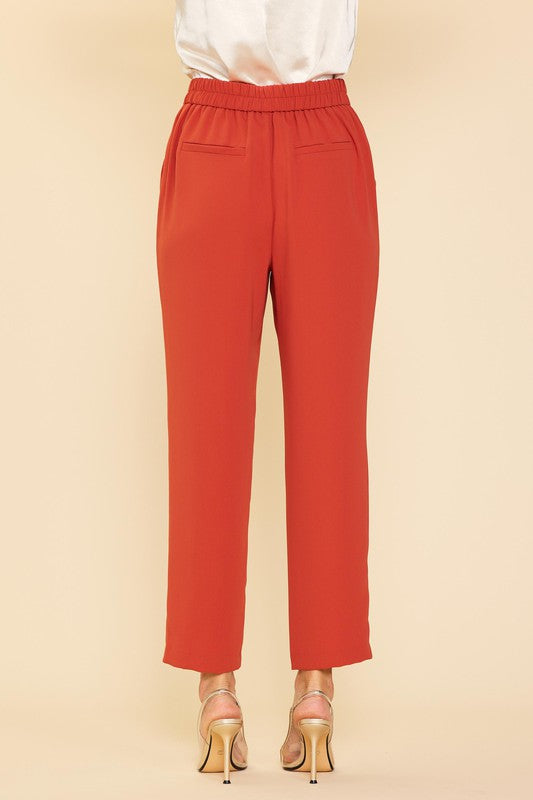The Terracotta Tapered Pant