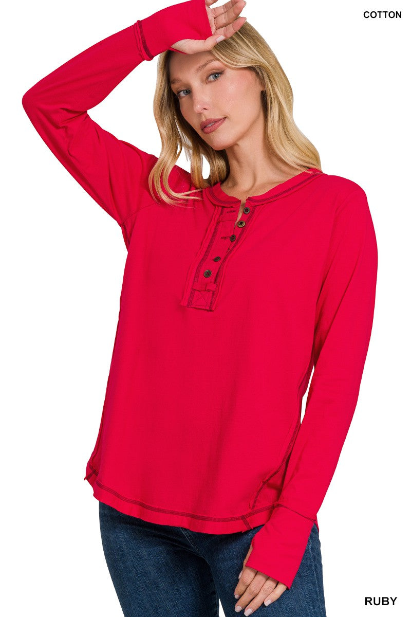 The Devin Long Sleeve Top