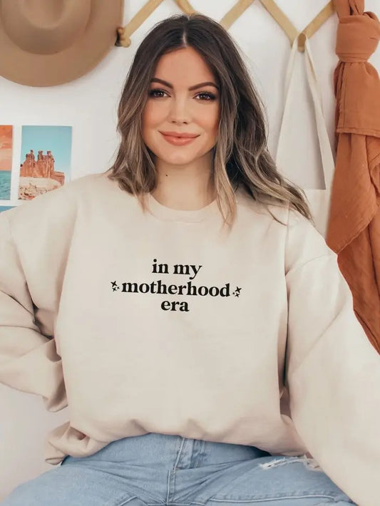 In My Motherhood Era Graphic Sweatshirt