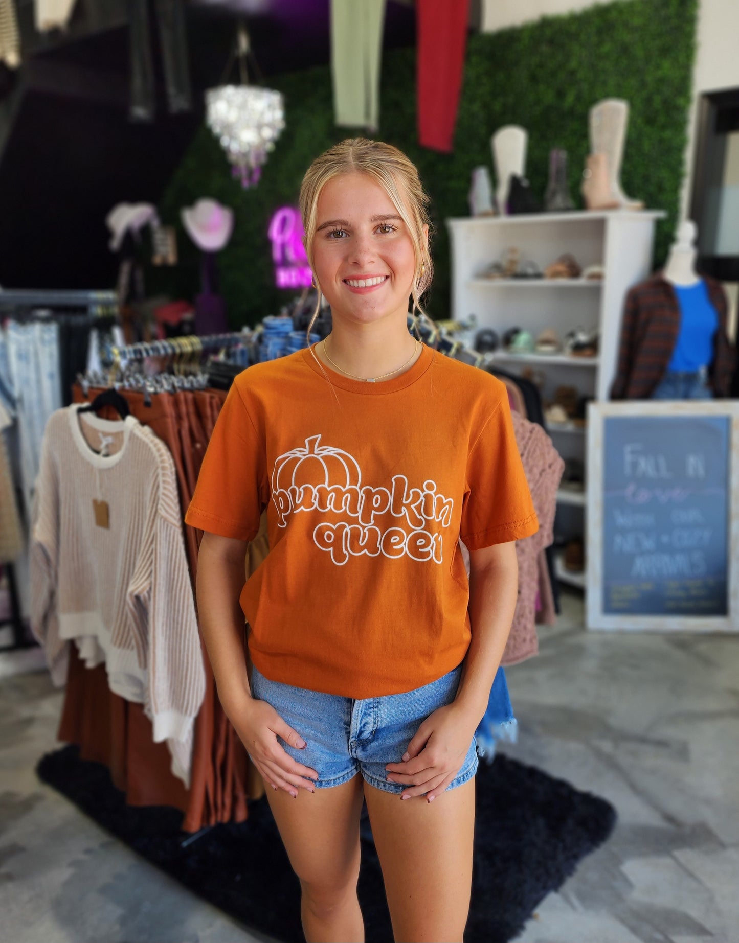 Pumpkin Queen Fall Graphic Tee