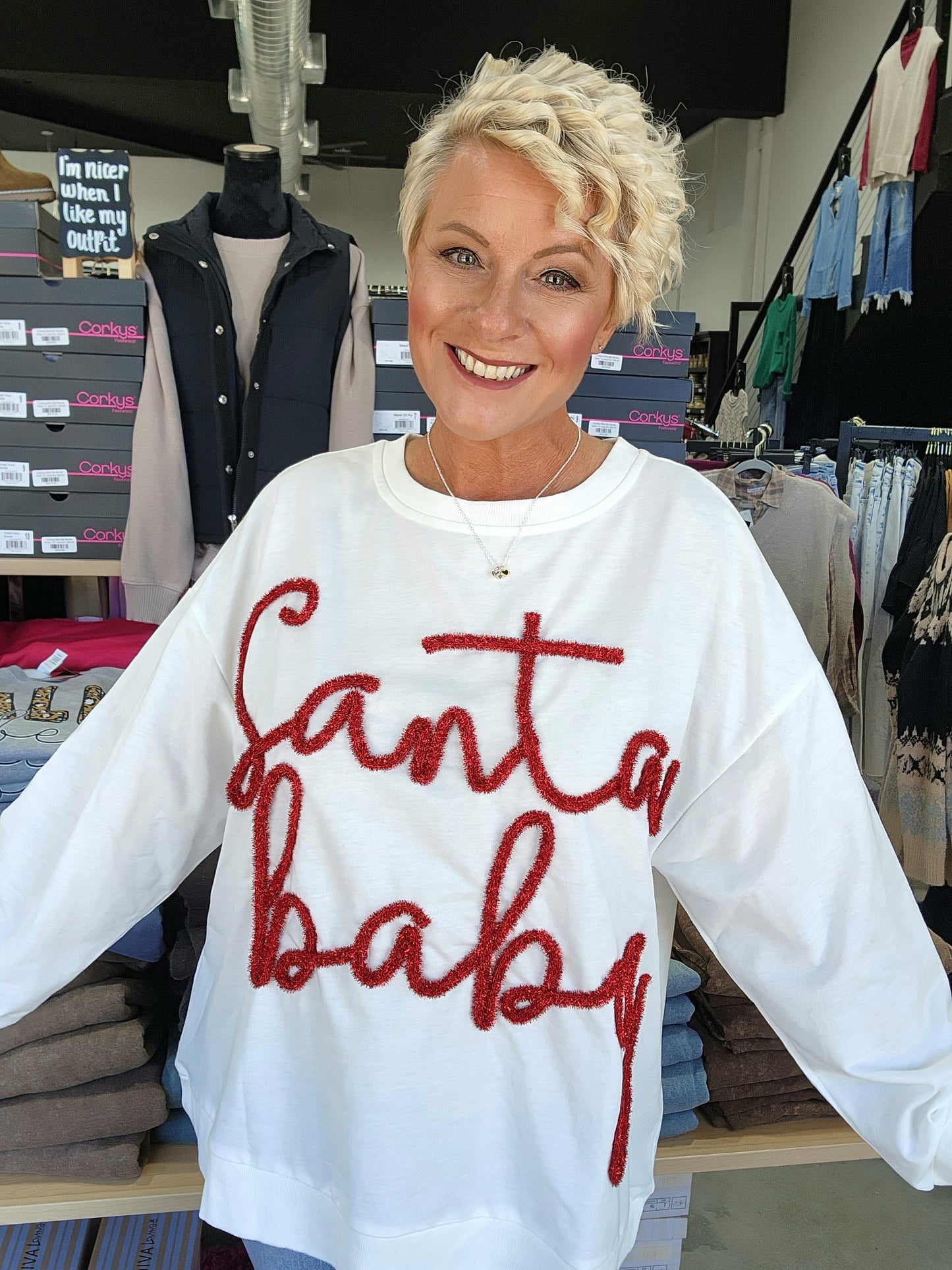 Santa Baby Sweatshirt