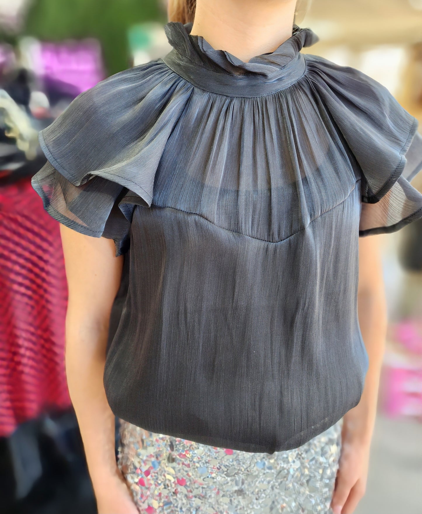 The Illusion Sweetheart Blouse