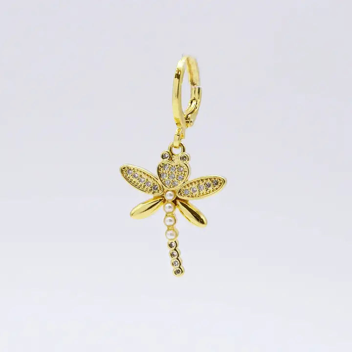 Mini Dragonfly Charm