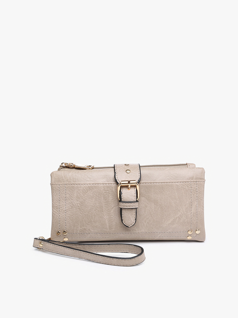 The Cadence Buckle Wallet/Clutch