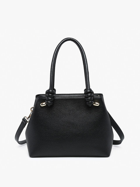 Blair Classic Satchel w/ Knotted Handles