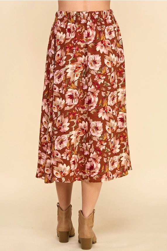 Autumn Florals Skirt