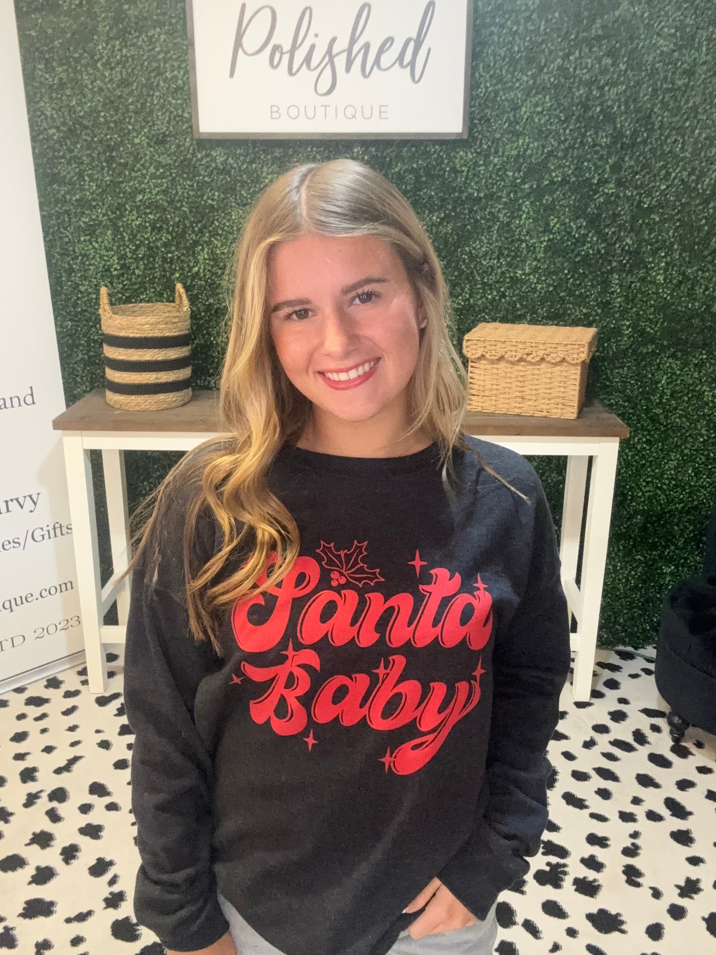 Santa Baby Sweatshirt