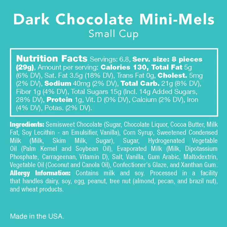 Candy Club Dark Chocolate Mini-Mels