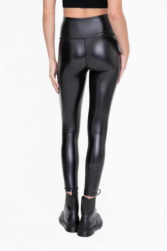 Glossy Black Leggings