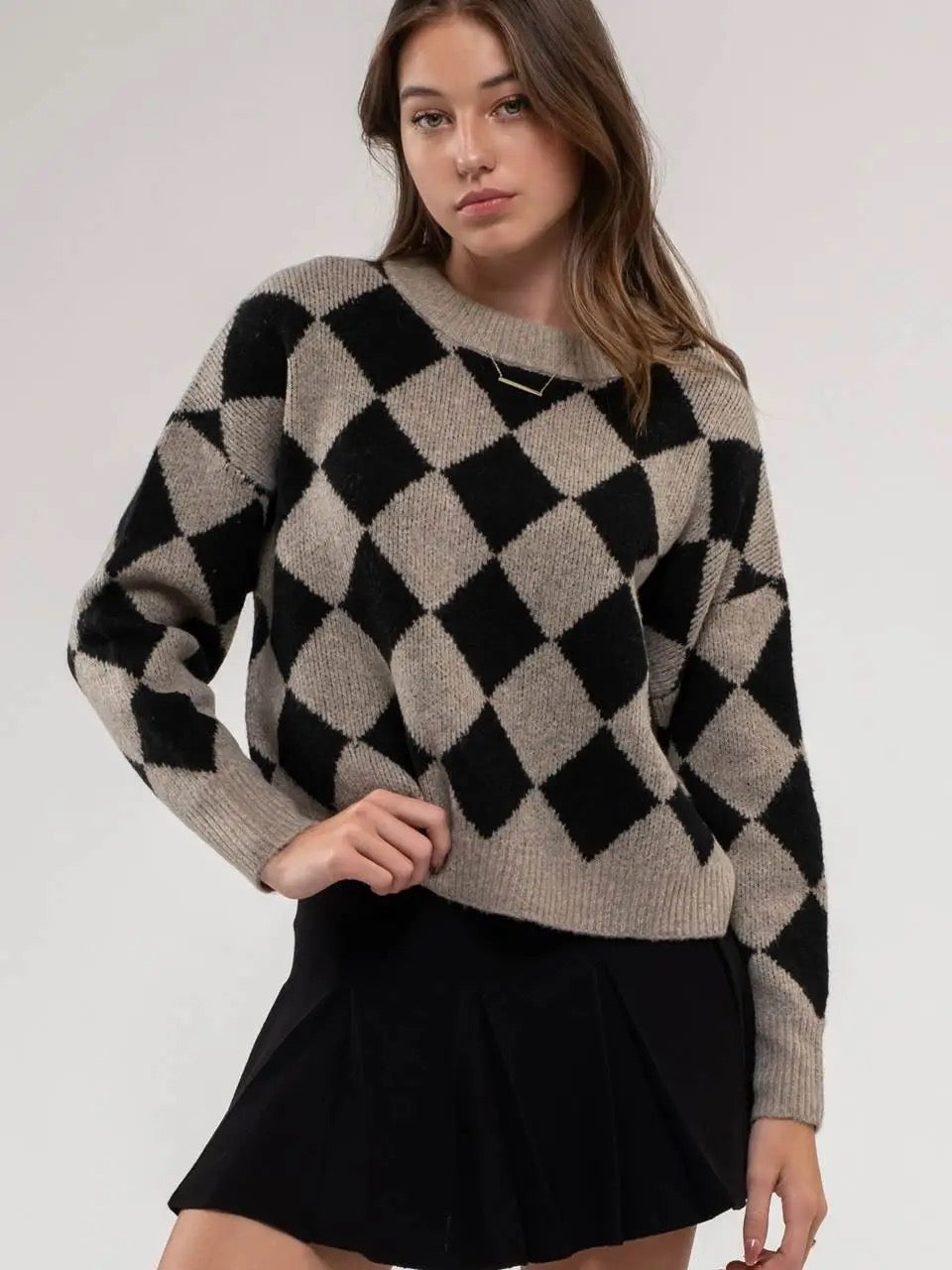 The Harlequin Sweater