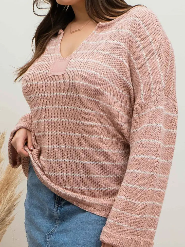 The Mauve Maven Sweater