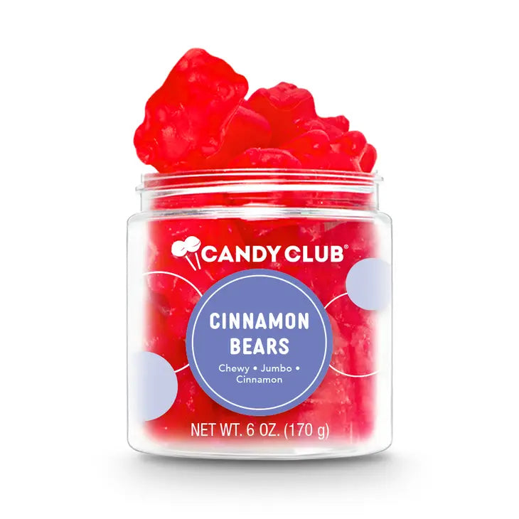 Candy Club Cinnamon Gummy Bear Candies