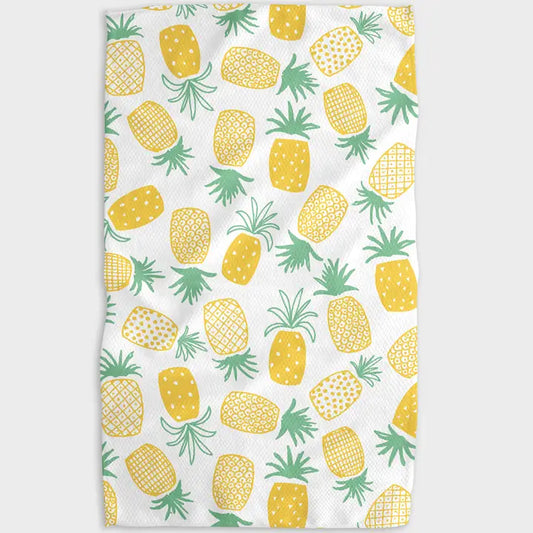 Geometry-Pineapple Love Kitchen Tea Towel