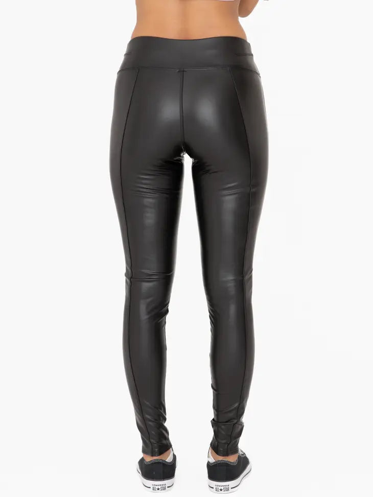 Hotter Than Hot Faux Leather Leggings