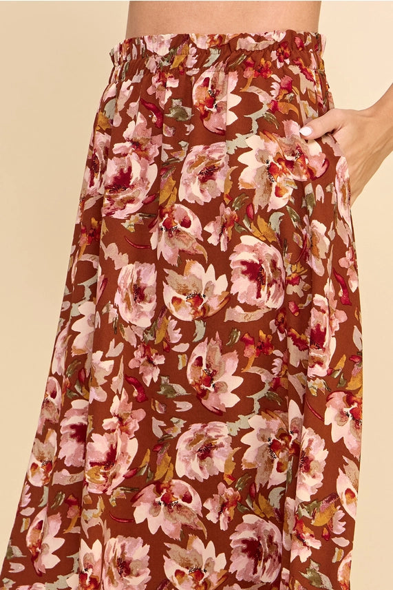 Autumn Florals Skirt