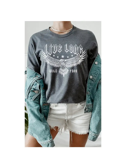 Long Live Wild and Free Tee