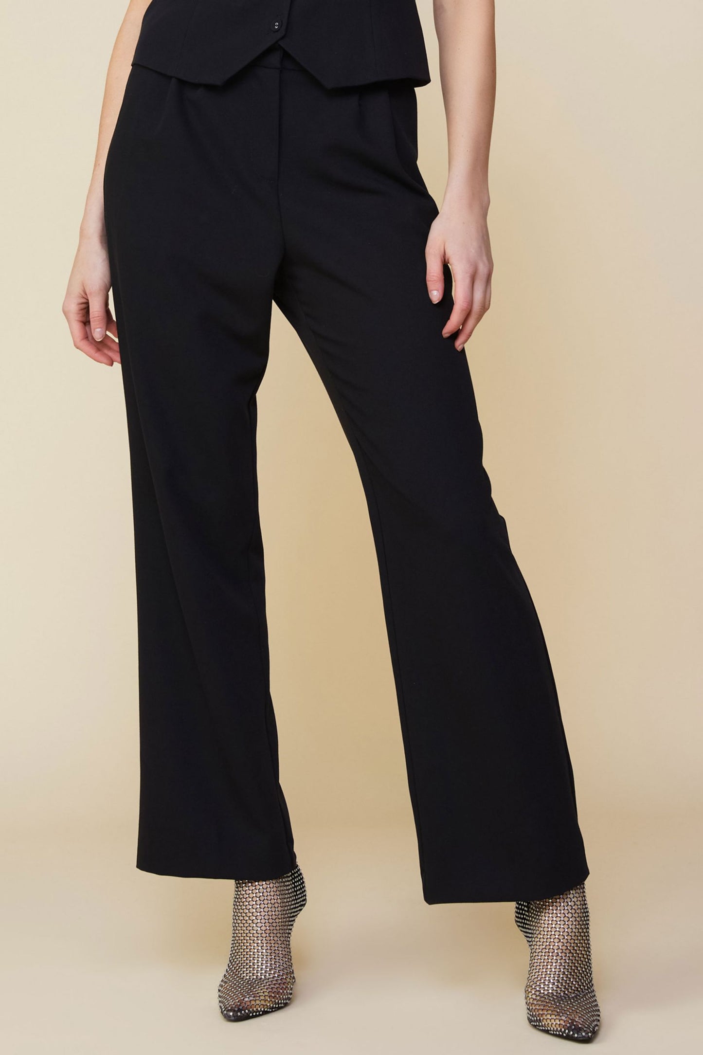 Skies Are Blue Front Pleated Trousers