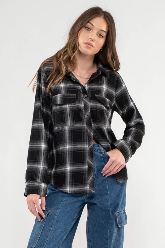 The Hartley Plaid Top