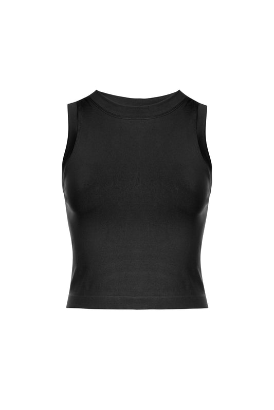 Dynamic Cropped Seamless Muscle Tank