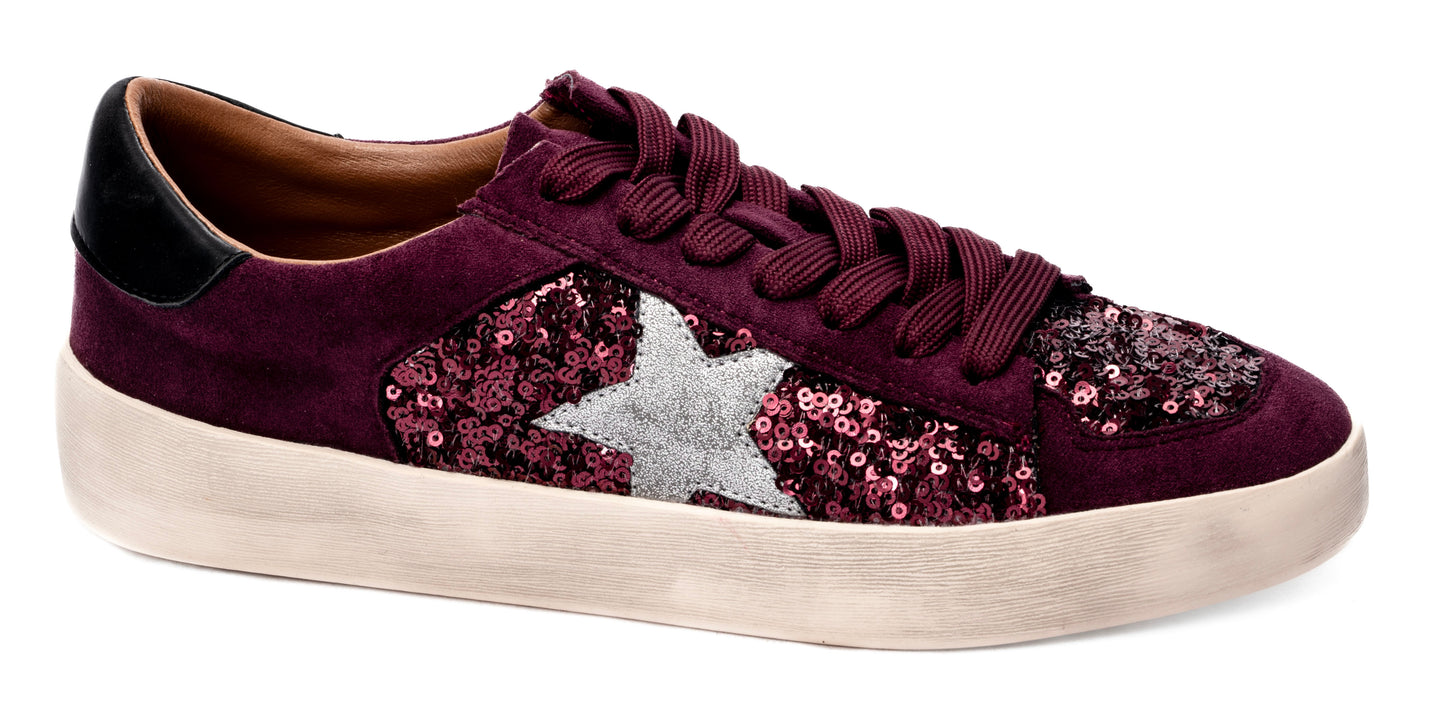 Corky's Another Round Sequin Sneakers