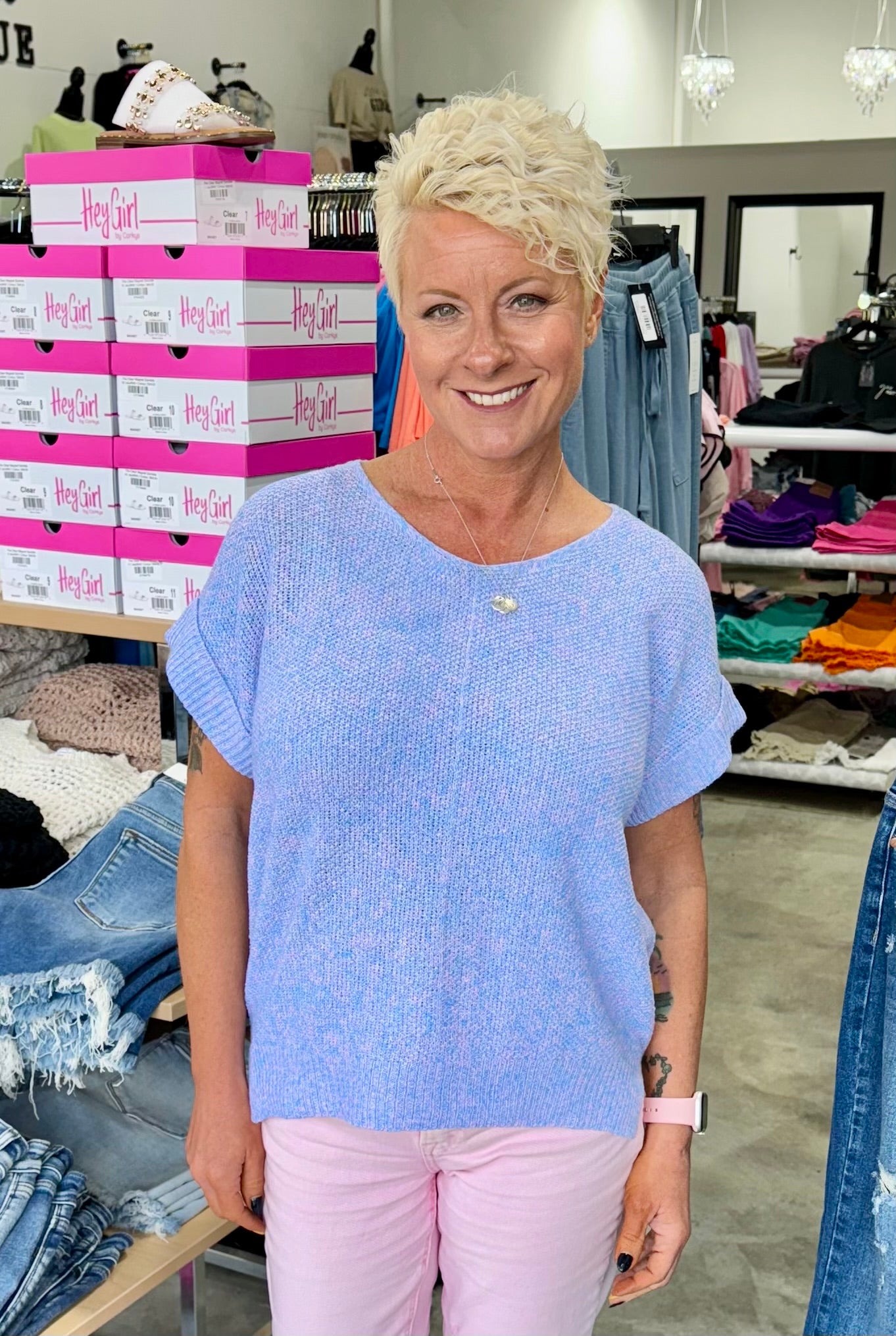 The Periwinkle Dream Top