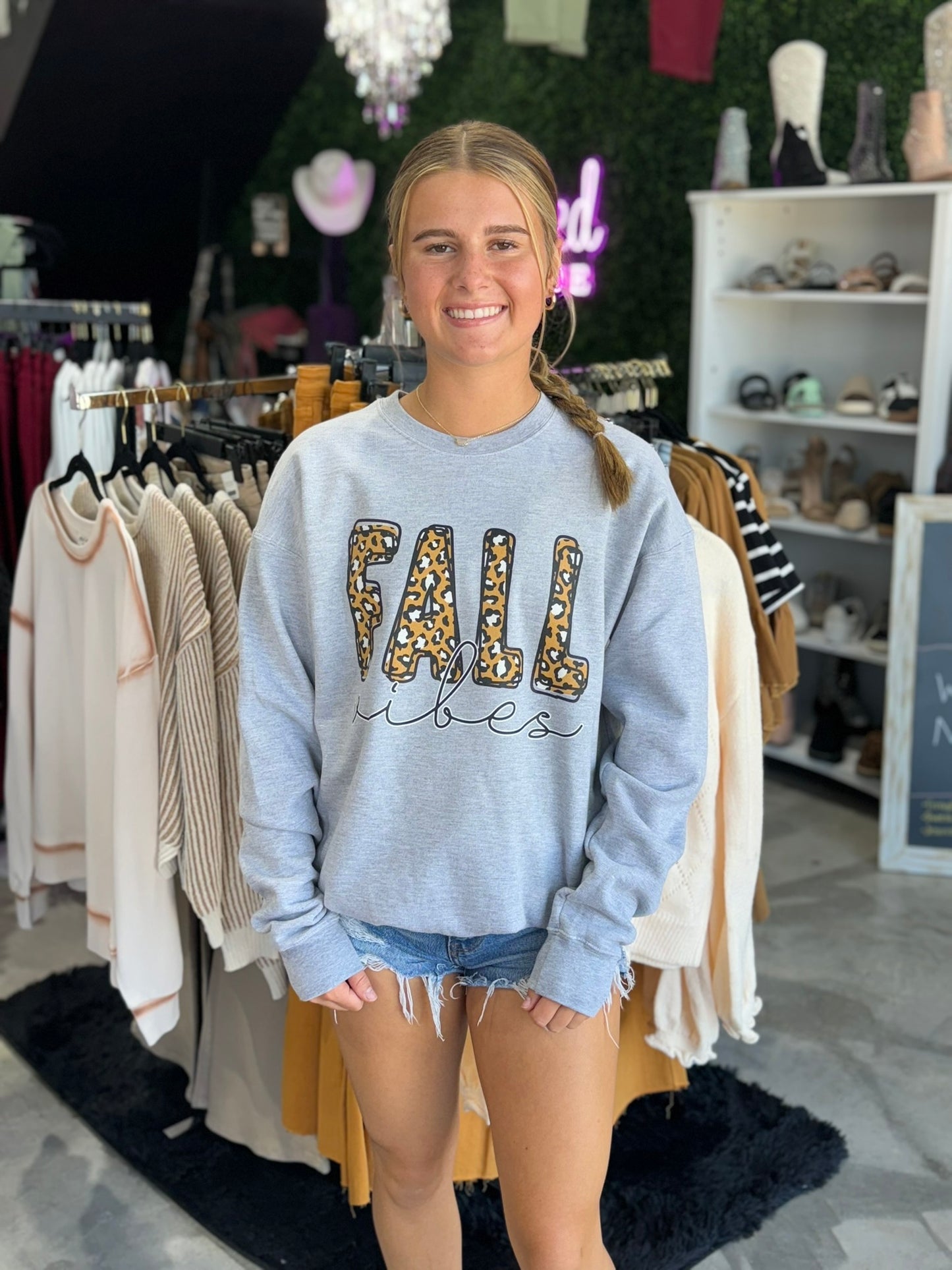 Fall Vibes Graphic Sweatshirt