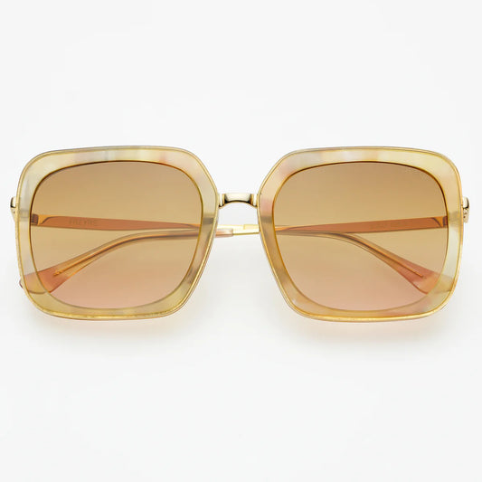 FREYRS Lulu Acetate Square Sunglasses