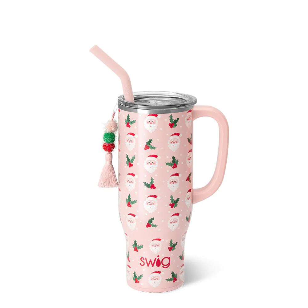 Swig Holly Jolly Mega Mug 30 oz