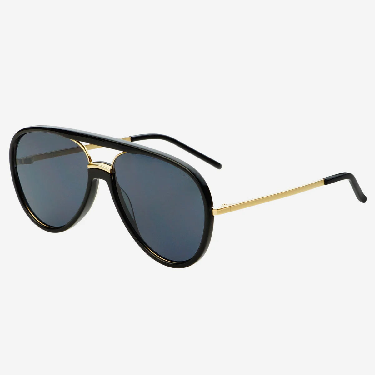 Freyrs Shay Black Aviator Sunglasses