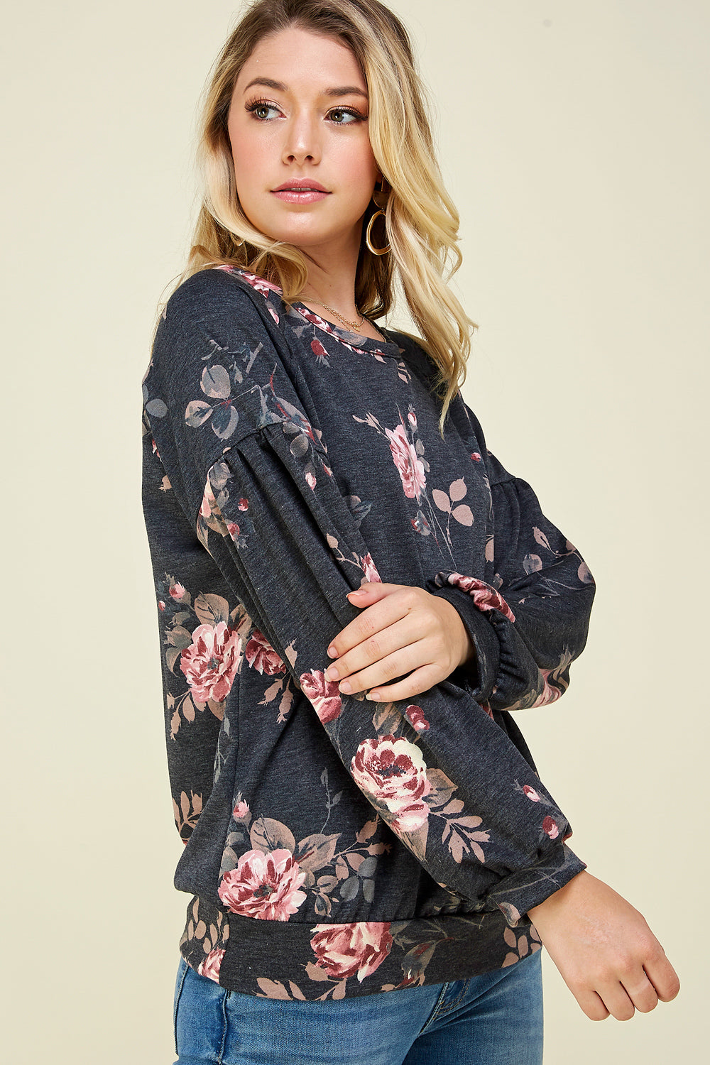The Stella Floral Long Sleeve Top