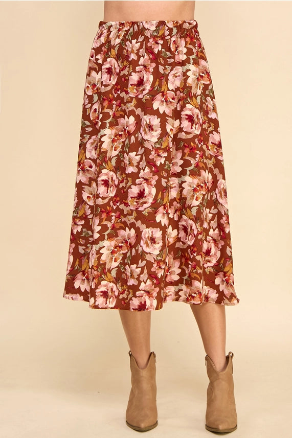 Autumn Florals Skirt