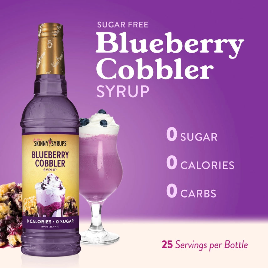 Jordan's Blueberry Cobbler Skinny Syrup