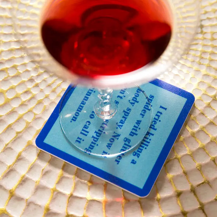 COASTER: Refill Wine Glass