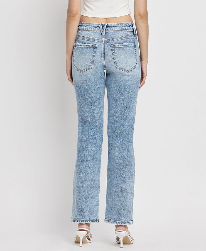 Lovervet High Rise Distressed Denim Jeans