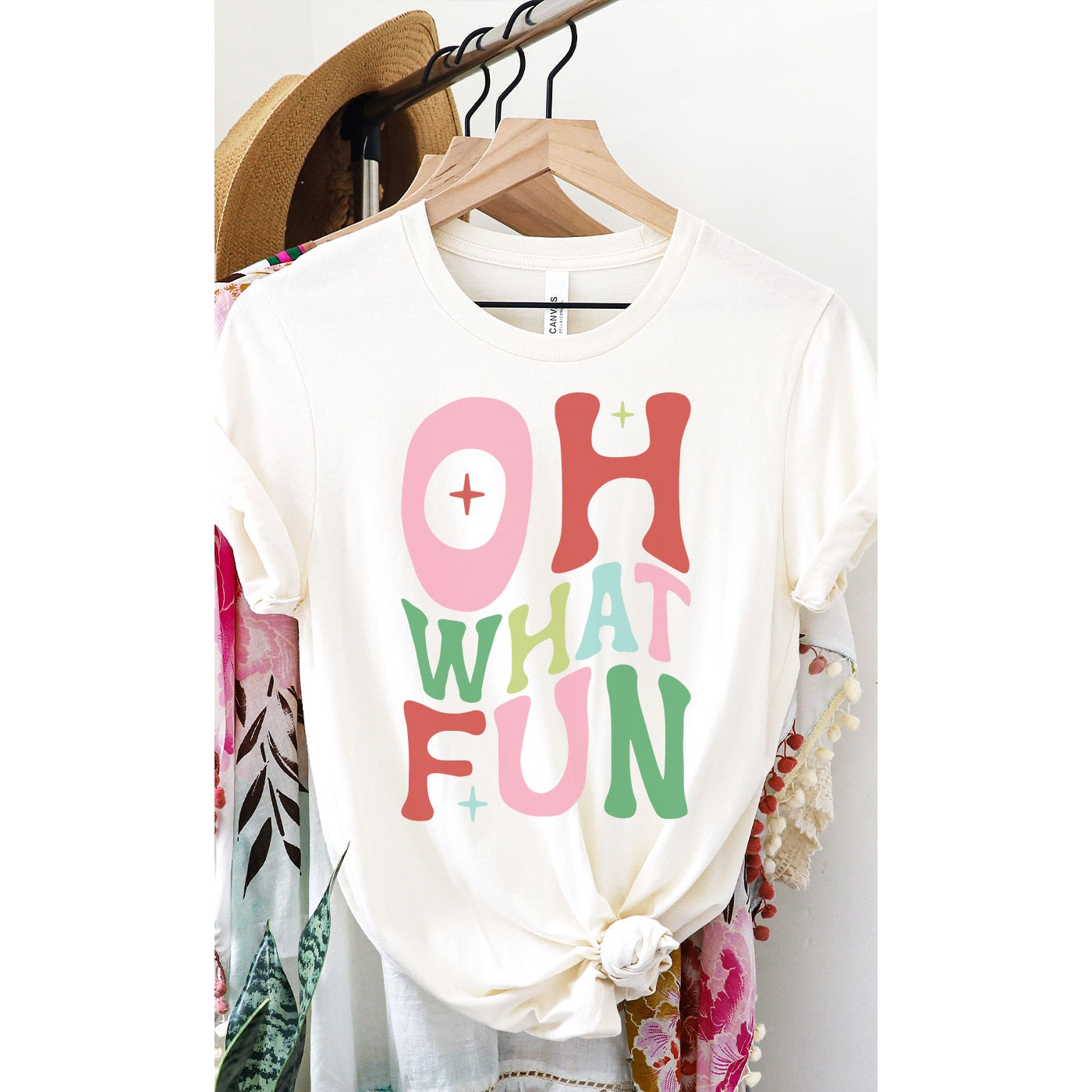 Oh What Fun Christmas Graphic Tee