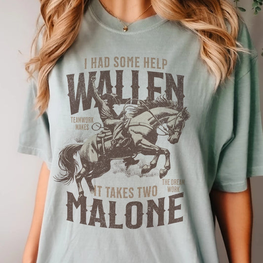 Wallen Malone Country Music Tee