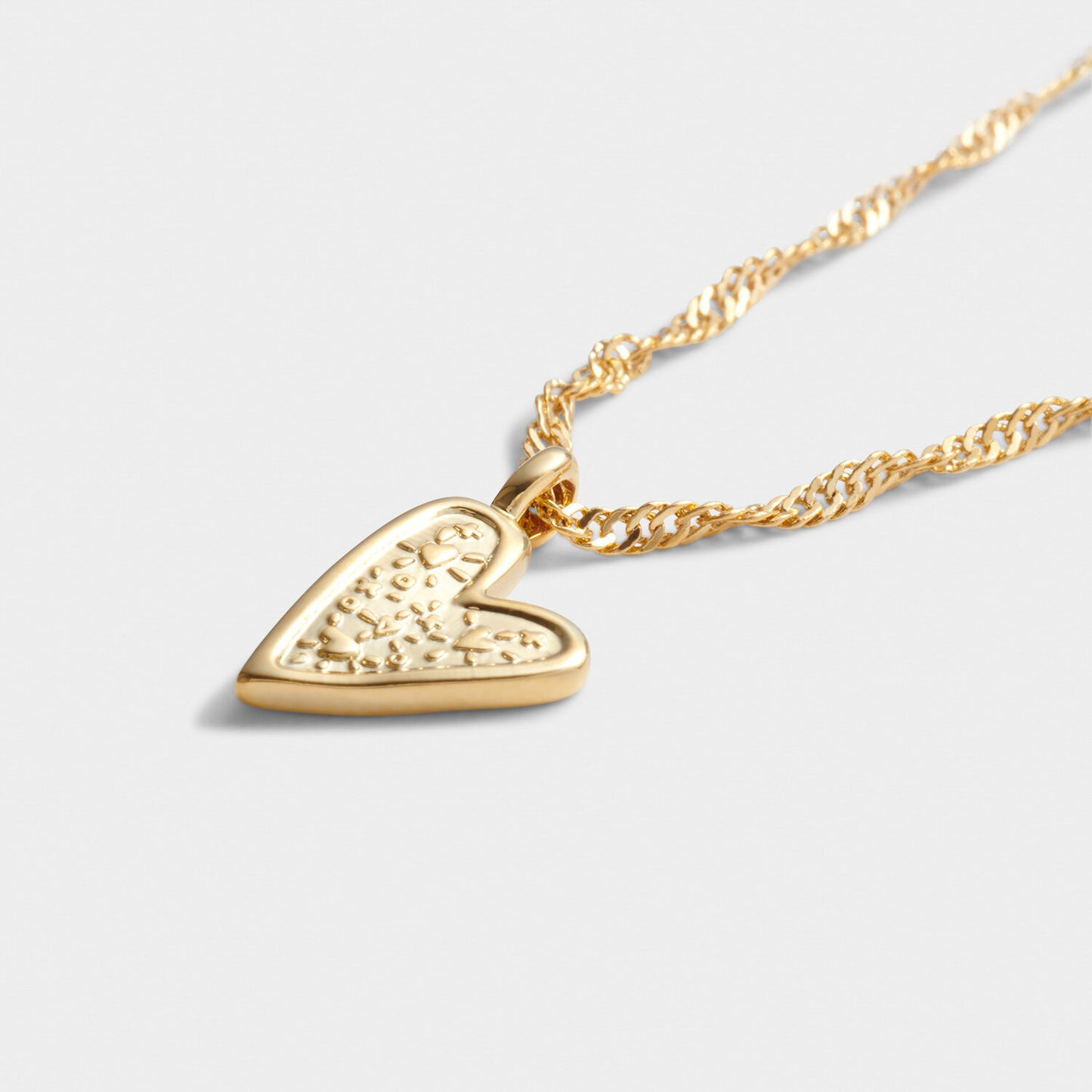 Friendship Gold Heart Necklace