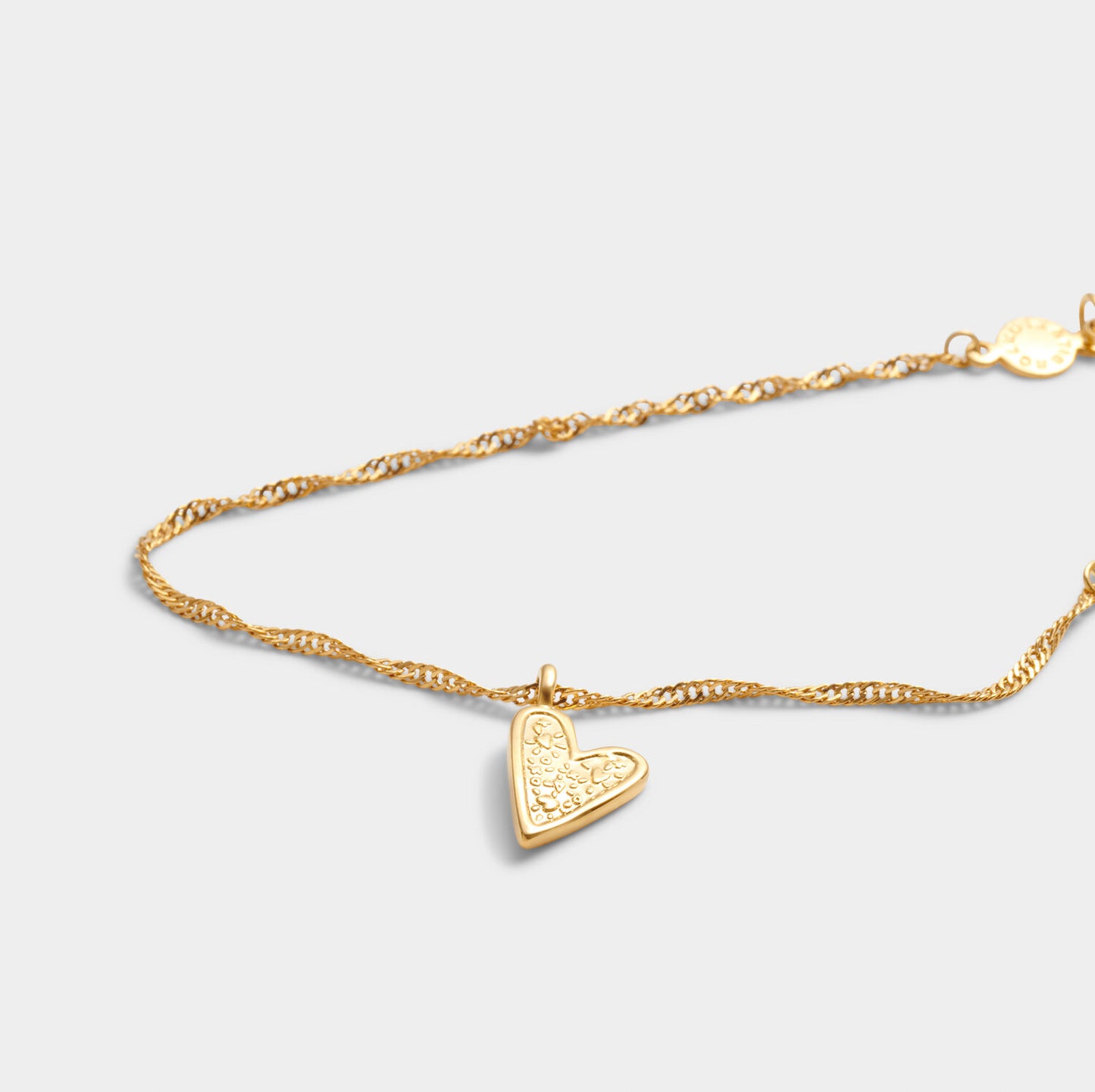 Friendship Gold Heart Bracelet