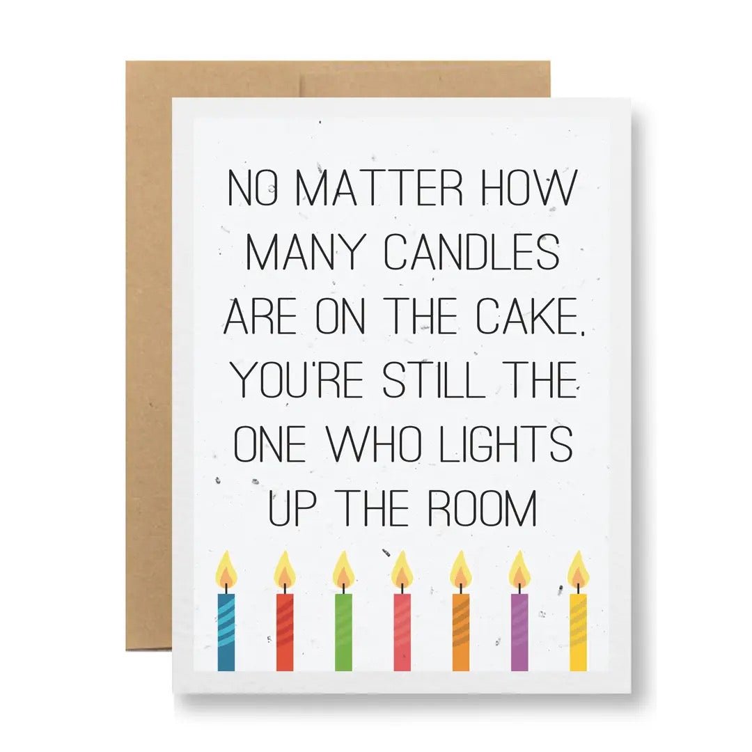 Happy Birthday You Light Up The Room - Polished Boutique