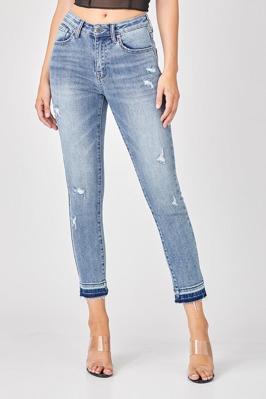 Risen Relaxed Fit Skinny Jeans - Polished Boutique