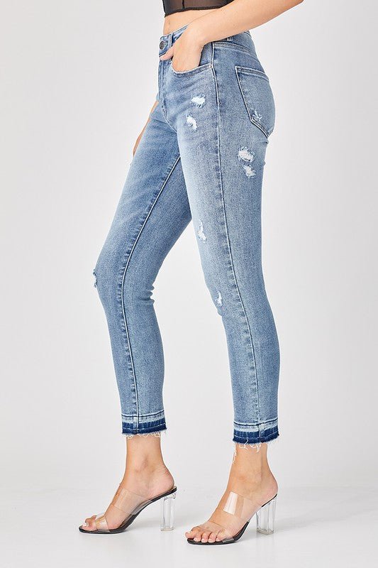 Risen Relaxed Fit Skinny Jeans - Polished Boutique