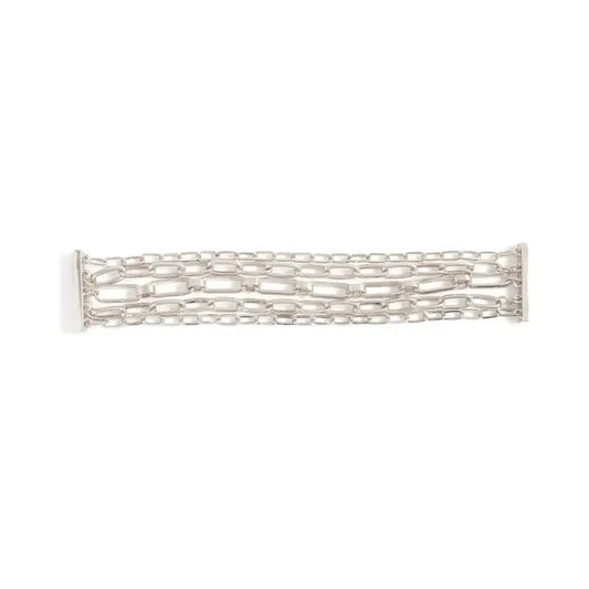 Silver Layered Bracelet - Polished Boutique